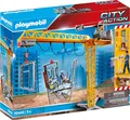 PLAYMOBIL Stadt Aktion Funkgesteuerte Kräne Mit Bauwand 70441 / WEIHNACHTEN