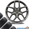 4x Alu Ganzjahresreifen Kompletträder für Honda CR-Z Reifen 195/55R16 Uniroyal