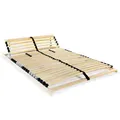 Lattenrost Mit 28 Latten 7 Zonen 100x200 Cm Bettrahmen Rost Bettrost