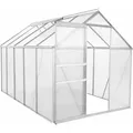 Zelsius - Aluminium Gewächshaus, 310 X 190 Cm, 6 Mm Platten, Ca. 5,90 M2