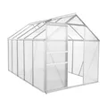 ZELSIUS Gewächshaus Treibhaus 6 mm Verglasung Aluminium ca. 5,90 m² Tomatenhaus