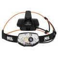 Petzl NAO RL Stirnband-Taschenlampe Schwarz Orange Tasten IPX4 Akkustand