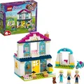 LEGO 41398 Friends 4 + Stephanies Familienhaus, Puppenhaus mit Mini-Puppen, Kinderspielzeug ab 4 Jahre, tolles Geschenk für Mädchen und Jungen - Silber
