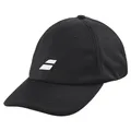 Babolat, Leichte und Bequeme Kappe Modell UV-Schutz, Einheitsgröße, Farbe Schwarz, Schnelltrocknend, Verstellbar hinten, Ideal für Sport und Outdoor-Aktivitäten.