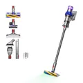 Dyson V15 Detect Fluffy blau/nickel Akku-Staubsauger mit Zubehör 476575-01