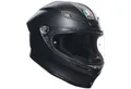 AGV Motorradhelm AGV K6 S Integralhelm Matt-Schwarz (1er Set)