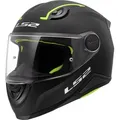 LS2 FF812 Kid Solid Kinder Helm, schwarz, Größe S