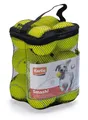 Karlie 45634 Spielzeugtrommel mit 12 Tennisbällen ø: 6 cm gelb