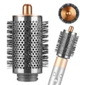 Große runde Volumenbürste-Aufsatz für Dyson Airwrap, Mit langen, feinen Borsten, um dem Haar Form und mehr Volumen zu verleihen, Kompatibel mit HS01/HS05/HS08, Kupfer