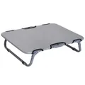 Hundeliege Outdoor Hundebett Katzenbett Schlafplatz faltbar grau / Blau