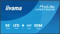 iiyama ProLite LH6575UHS-B2AG 65" 4K Digital Signage Display mit 24/7 Betriebszeit, Android OS, Signal FailOver-Funktion und einem Intel SDM-Steckplatz