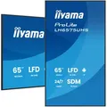iiyama ProLite LH6575UHS-B2AG - 65 Digital Signage Display - 4K UHD - 500 cd/m2..."