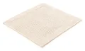 Kleine Wolke NET Badematte Badvorleger Badteppich Baumwolle Creme 60 x 60 cm
