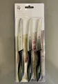 WMF Frühstücksmesser, Vespermesser  Brötchenmesser, Set  6-teilig, Schwarz 