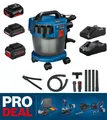 Bosch Professional Akku-Staubsauger GAS 18V-10 L ohne / mit Akku / Ladegerät