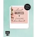 Just married - Unsere Hochzeit: Gästebuch zum Eintragen, Ausfüllen und Ankreuzen