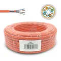 CAT7 100m Verlegekabel LOK Gigabit Netzwerkkabel KUPFER Lan 1000Mhz S/FTP Cat 7