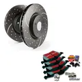 EBC B05 Bremsen Kit Vorne Beläge Scheiben für Opel Corsa D