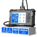 TOPDON ArtiDiag 500 OBD2 Diagnosegerät Auto,4 Systemdiagnose/6 Service Funktionen/10 OBD2 Funktionen/Auto VIN, KFZ Fehlerauslesegerät für Motor/ABS/SRS/Getriebe, lebenslang Software-Update