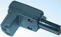 Kaltgeräte Winkelkupplung  Winkelstecker, 250V/10A, Zugentlastung D89