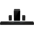 TCL Soundbar "Q85HE 7.1.4 Dolby Atmos und Ray Danz", schwarz, B:104cm H:5,8cm T:11cm, Lautsprecher, AI Sonic, 820 Watt, Airplay, HDMI, Bluetooth, Wandhalterung, Subwoofer