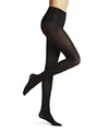 FALKE Damen Strumpfhose Pure Matt 50 DEN W Ti halb-blickdicht einfarbig 1 Stück, Schwarz Black 3009, M-L