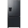 Samsung SLIM RF5000 French Door mit AI Energy Mode, EEK: E, 495 L Schwarz