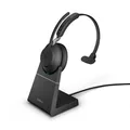 Jabra Evolve2 65 Uc Mono Stand Link380 USB-C Schwarz
