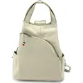 Florence Leder Rucksack Cityrucksack beige OTF613C - Beige