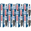 11x BOSCH Zündkerze für Renault Clio IV BH_ 1.2 16V BB_ CB_ C06_ Dacia Sandero