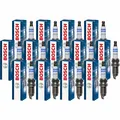 13x BOSCH Zündkerze für Renault Clio IV BH_ 1.2 16V BB_ CB_ C06_ Dacia Sandero