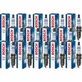 14x BOSCH Zündkerze für Renault Clio IV BH_ 1.2 16V BB_ CB_ C06_ Dacia Sandero