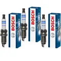 3x BOSCH Zündkerze für Renault Clio IV BH_ 1.2 16V BB_ CB_ C06_ Dacia Sandero