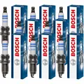 8x BOSCH Zündkerze für Renault Clio IV BH_ 1.2 16V BB_ CB_ C06_ Dacia Sandero
