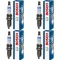 4x BOSCH Zündkerze für Renault Clio IV BH_ 1.2 16V BB_ CB_ C06_ Dacia Sandero