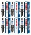 6x BOSCH Zündkerze für Renault Clio IV BH_ 1.2 16V BB_ CB_ C06_ Dacia Sandero