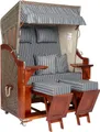 WebaVita Strandkorb Webavita Strandkorb Karibik 2-Sitzer, BxTxH: 123x90x170 cm, Strandkorb