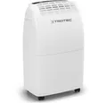 TROTEC Luftentfeuchter TTK 75 E, für 110 m³ Räume, Entfeuchtung 20,00 l/Tag, Tank 3,00 l, Entfeuchtungsautomatik mit Zielwertvorwahl zwischen 30 und 90 % r.F.
