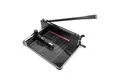 LMG Germany Papierschneidegerät Opticut 400 Stapelschneider A4, 400 Blatt, Schwere Ausführung, Robust, 400 Blatt, HSS-Messer, Softfoam-Balken, Sicherheitsgeprüft