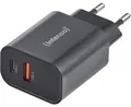 Intenso Power Adapter 1x USB-A/1x USB-C 30W Black