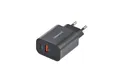 Intenso W30AC Ladestation (30W Power Adapter mit USB-A & USB-C, schwarz)