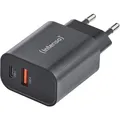 Intenso Power Adapter W30AC, Ladegerät, schwarz