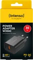 Intenso Ladegerät Power Adapter 30 Watt W30AC USB-A + USB-C für 2 Geräte schwarz