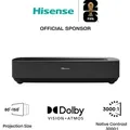 Hisense PL2 Ultra Short 4K UHD 2700 ANSI Lumen 80-150" TV Laser Projektor - Schwarz