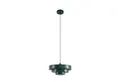 Lindby Hängeleuchte Tivra, Metall, Grün IP20, 1 x 15 W LED