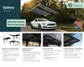 Freitragender Carport Sydney Wave 586x286x288 cm Aluminium Grau | Canopia