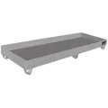 BAUER Südlohn BAUER Auffangwanne VAW-4/B Edelstahl längs 4 x 200 l, 241 Liter