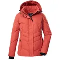 G.I.G.A. DX by killtec Steppjacke GW 59 WMN QLTD JCKT Wasserabweisende, winddichte Steppjacke mit abnehmbarer Kapuze rosa 46 EU
