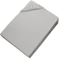 Esprit Spannbettlaken, Grau, Textil, 150x200 cm, Oeko-Tex® Made IN Green, Schlaftextilien, Bettwäsche, Bettlaken