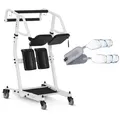 M MCombo Patientenlifter mit Transfergurt, Aufstehhilfe Bett Senioren, Pflege & Hilfsmittel Transferhilfe 180KG, Gehhilfe Rollstuhl, STA447